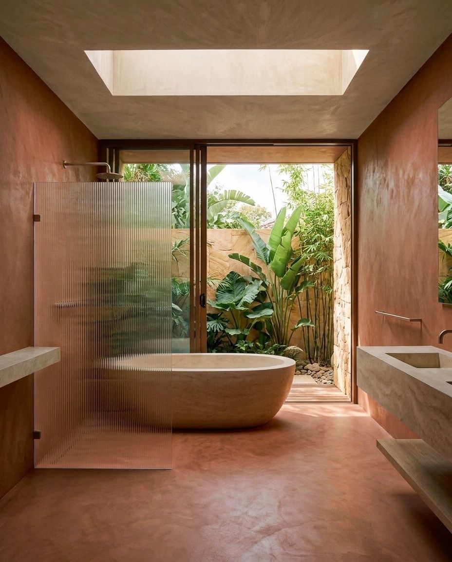 Interior design & visualisation — Rammed Earth House, Mornington Peninsula, VIC, view 2